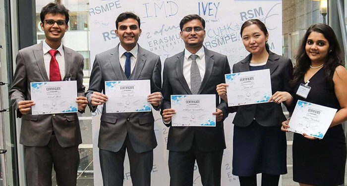 CUHK MBA Students Participate in RSM 2017 Private Equity Competition