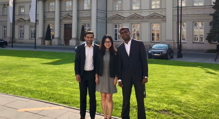 CUHK MBA Hong Kong team awarded the third place in Warsaw Negotiation Round - 1